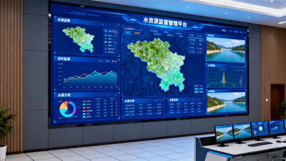 Reliable 4K LED Display Solution for Water Resource Control Room: Case & Benefits