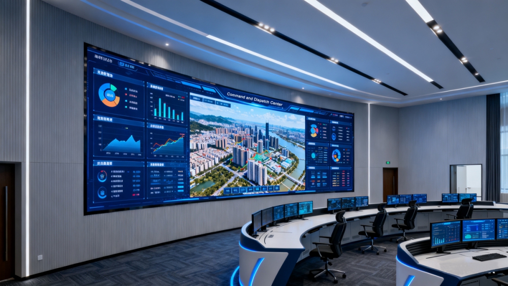 Best LED Video Wall Solution for Financial Command Centers: SMD vs COB Comparison