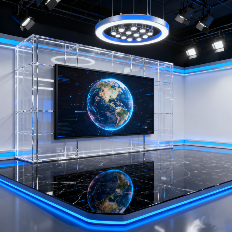 Studio Virtual Production Curved LED Display Configuration Plan