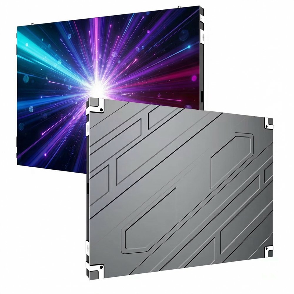 Indoor LED Video Wall 640x480mm P1.25-P2.5 - Front Service Fixed Installation Display