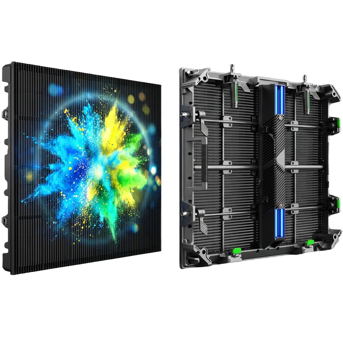 Transparent Rental LED Screen 500x500mm - 50% See-Through Stage Display IP40/IP65