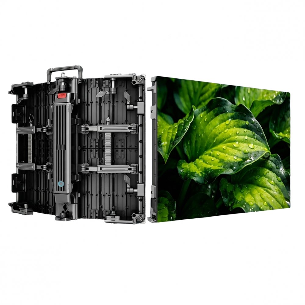 Flexible Curved LED Display 500x500mm - ±20° Adjustable Rental Screen for Creative Stages