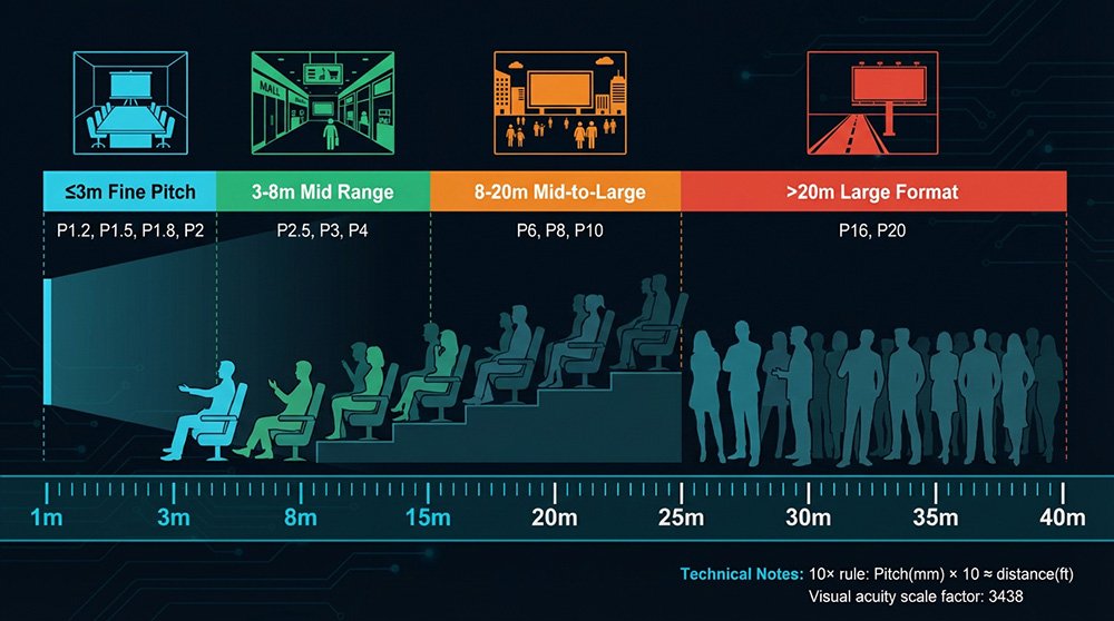 Infographic 2 Viewing Distance Selection Guide