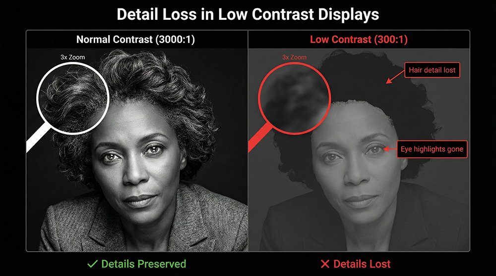Figure 3 - Detail Loss Demonstration