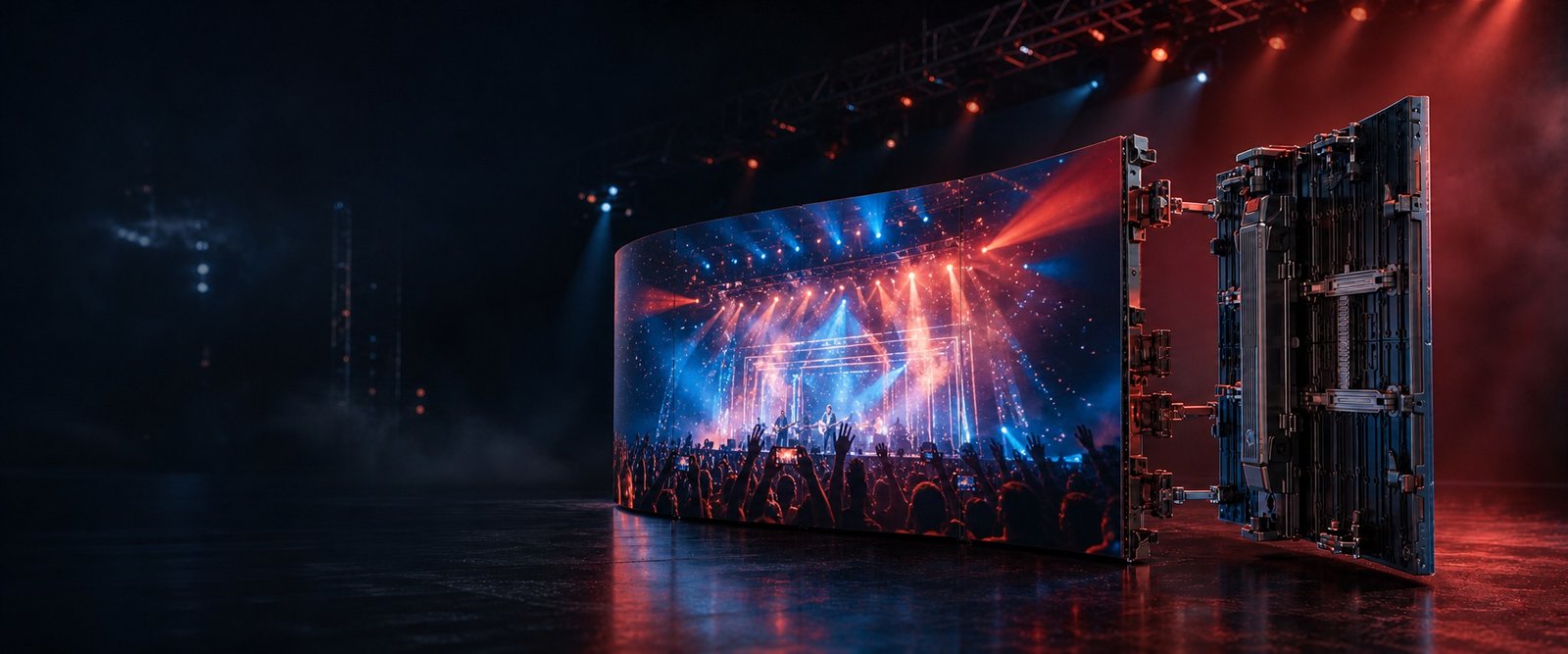 ±20° Curves. Zero Compromise  LED DISPLAY