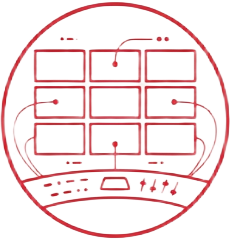 Control Room LED Screen Icon