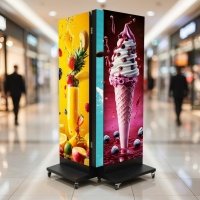 Foldable LED Poster Screen | Dual-Sided Advertising Display - Image 2